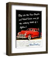 Step Into This New Chrysler-null-Framed Premium Giclee Print