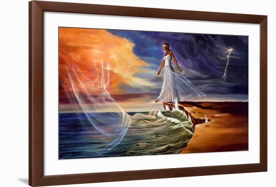 Step Out on Faith-Kevin A^ Williams-Framed Art Print