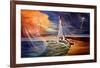 Step Out on Faith-Kevin A^ Williams-Framed Art Print