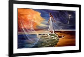 Step Out on Faith-Kevin A^ Williams-Framed Art Print