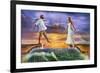 Step Out on Faith-Kevin A^ Williams-Framed Art Print