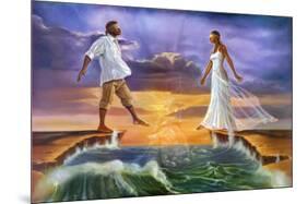 Step Out on Faith-Kevin A^ Williams-Mounted Art Print