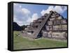 Step Pyramid at El Tajin Archaeological Site-Danny Lehman-Framed Stretched Canvas