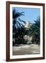 Step Pyramid (Behind Palms) of King Djoser (Zozer), Saqqara, Egypt, 3rd Dynasty, C2600 Bc-Imhotep-Framed Photographic Print