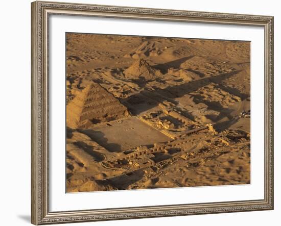 Step Pyramid of Djoser, Saqqara, Old Kingdom, Egypt-Kenneth Garrett-Framed Photographic Print