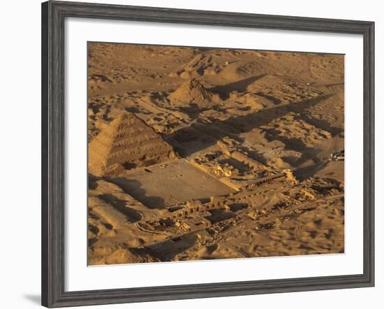 Step Pyramid of Djoser, Saqqara, Old Kingdom, Egypt-Kenneth Garrett-Framed Photographic Print