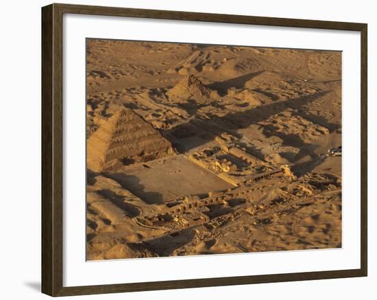 Step Pyramid of Djoser, Saqqara, Old Kingdom, Egypt-Kenneth Garrett-Framed Photographic Print