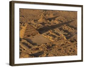 Step Pyramid of Djoser, Saqqara, Old Kingdom, Egypt-Kenneth Garrett-Framed Photographic Print