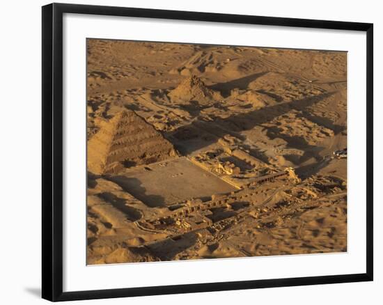 Step Pyramid of Djoser, Saqqara, Old Kingdom, Egypt-Kenneth Garrett-Framed Photographic Print