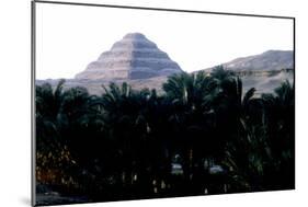 Step Pyramid of King Djoser Behind the Niles Flood Plain, Saqqara, Egypt, 3rd Dynasty, C2600 Bc-Imhotep-Mounted Photographic Print