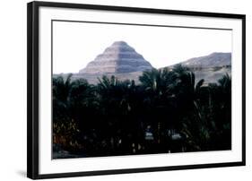 Step Pyramid of King Djoser Behind the Niles Flood Plain, Saqqara, Egypt, 3rd Dynasty, C2600 Bc-Imhotep-Framed Photographic Print