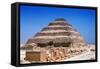 Step Pyramid of King Djoser (Zoze), Saqqara, Egypt, 3rd Dynasty, C2613 Bc-null-Framed Stretched Canvas