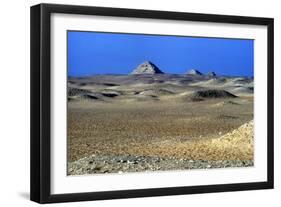 Step Pyramid of King Djoser (Zozer) in the Distance, Saqqara, Egypt, 3rd Dynasty, C2600 Bc-Imhotep-Framed Photographic Print