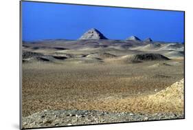 Step Pyramid of King Djoser (Zozer) in the Distance, Saqqara, Egypt, 3rd Dynasty, C2600 Bc-Imhotep-Mounted Photographic Print