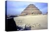 Step Pyramid of King Djoser (Zozer), Saqqara, Egypt, 3rd Dynasty, C2600 Bc-Imhotep-Stretched Canvas