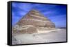 Step Pyramid of King Djoser (Zozer), Saqqara, Egypt, 3rd Dynasty, C2600 Bc-Imhotep-Framed Stretched Canvas