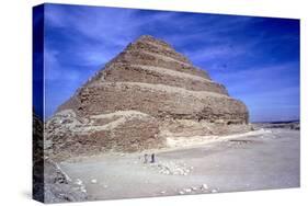 Step Pyramid of King Djoser (Zozer), Saqqara, Egypt, 3rd Dynasty, C2600 Bc-Imhotep-Stretched Canvas