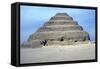 Step Pyramid of King Djoser (Zozer), Saqqara, Egypt, 3rd Dynasty, C2600 Bc-Imhotep-Framed Stretched Canvas