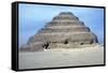 Step Pyramid of King Djoser (Zozer), Saqqara, Egypt, 3rd Dynasty, C2600 Bc-Imhotep-Framed Stretched Canvas