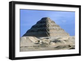 Step Pyramid of King Djoser (Zozer), Saqqara, Egypt, 3rd Dynasty, C2600 Bc-Imhotep-Framed Premium Photographic Print