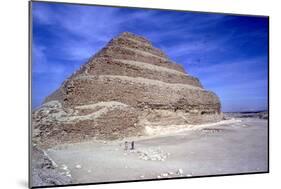 Step Pyramid of King Djoser (Zozer), Saqqara, Egypt, 3rd Dynasty, C2600 Bc-Imhotep-Mounted Photographic Print