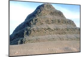 Step Pyramid of King Djoser (Zozer), Saqqara, Egypt, 3rd Dynasty, C2600 Bc-Imhotep-Mounted Photographic Print