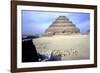 Step Pyramid of King Djoser (Zozer), Saqqara, Egypt, 3rd Dynasty, C2600 Bc-Imhotep-Framed Photographic Print