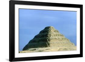 Step Pyramid of King Djoser (Zozer), Saqqara, Egypt, 3rd Dynasty, C2600 Bc-Imhotep-Framed Photographic Print