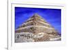 Step Pyramid of King Djoser (Zozer), Saqqara, Egypt, 3rd Dynasty, C2600 Bc-Imhotep-Framed Photographic Print