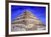 Step Pyramid of King Djoser (Zozer), Saqqara, Egypt, 3rd Dynasty, C2600 Bc-Imhotep-Framed Photographic Print