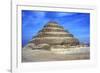 Step Pyramid of King Djoser (Zozer), Saqqara, Egypt, 3rd Dynasty, C2600 Bc-Imhotep-Framed Photographic Print