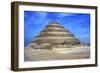 Step Pyramid of King Djoser (Zozer), Saqqara, Egypt, 3rd Dynasty, C2600 Bc-Imhotep-Framed Photographic Print