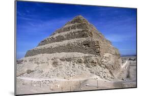 Step Pyramid of King Djoser (Zozer), Saqqara, Egypt, 3rd Dynasty, C2600 Bc-Imhotep-Mounted Photographic Print