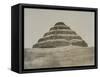 Step Pyramid of King Zoser-null-Framed Stretched Canvas
