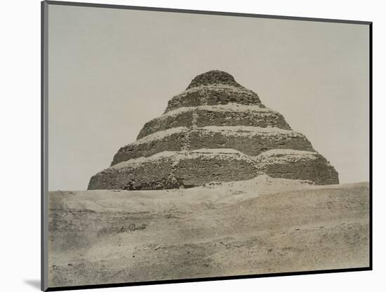 Step Pyramid of King Zoser-null-Mounted Photographic Print