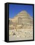 Step Pyramid of Sakkara, Built for King Zoser, Sakkara, Egypt-Cindy Miller Hopkins-Framed Stretched Canvas