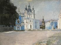 The Smolny Convent in Saint Petersburg, Early 20th C-Stepan Petrovich Yaremich-Giclee Print