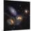 Stephan's Quintet, a Grouping of Galaxies in the Constellation Pegasus-null-Mounted Photographic Print