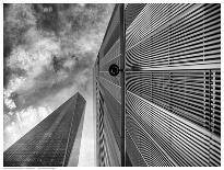 Perspective On Freedom Tower-Stéphane Graciet-Framed Art Print