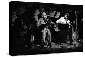 Stephane Grappelli, Barbican, London, 1987-Brian O'Connor-Stretched Canvas