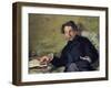 Stephane Mallarme (1842-98) 1876-Edouard Manet-Framed Giclee Print