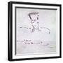 Stephane Mallarme, 1895-Henri de Toulouse-Lautrec-Framed Giclee Print