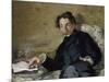 Stéphane Mallarmé by ‰Douard Manet-Édouard Manet-Mounted Giclee Print