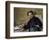 Stéphane Mallarmé by ‰Douard Manet-Édouard Manet-Framed Giclee Print