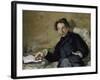 Stéphane Mallarmé by ‰Douard Manet-Édouard Manet-Framed Giclee Print