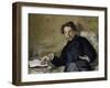 Stéphane Mallarmé by ‰Douard Manet-Édouard Manet-Framed Giclee Print