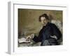 Stéphane Mallarmé by ‰Douard Manet-Édouard Manet-Framed Giclee Print