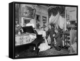 Stephane Mallarme, French Poet and Critic, C1890S-null-Framed Stretched Canvas