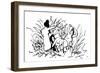 Stephane Mallarmé - illustration-Edouard Manet-Framed Giclee Print