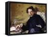 Stephane Mallarme-Edouard Manet-Framed Stretched Canvas